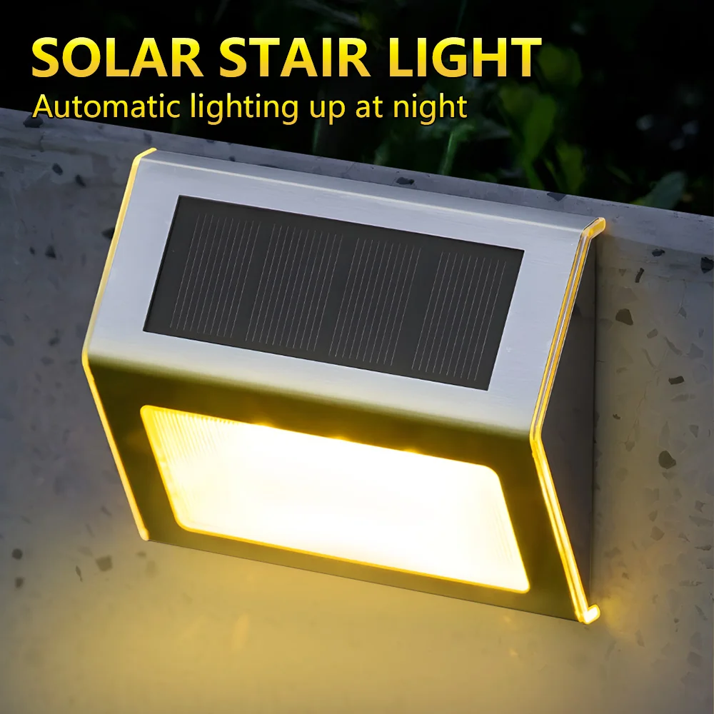 

Solar Outdoor Light Stainless Steel Material Waterproof Dustproof Warm Light Atmosphere Suitable For Garden Courtyard Decoration