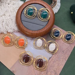 Filigree Irregular Stud Earrings Enamel More Colors Party Accessories For Women's Gifts