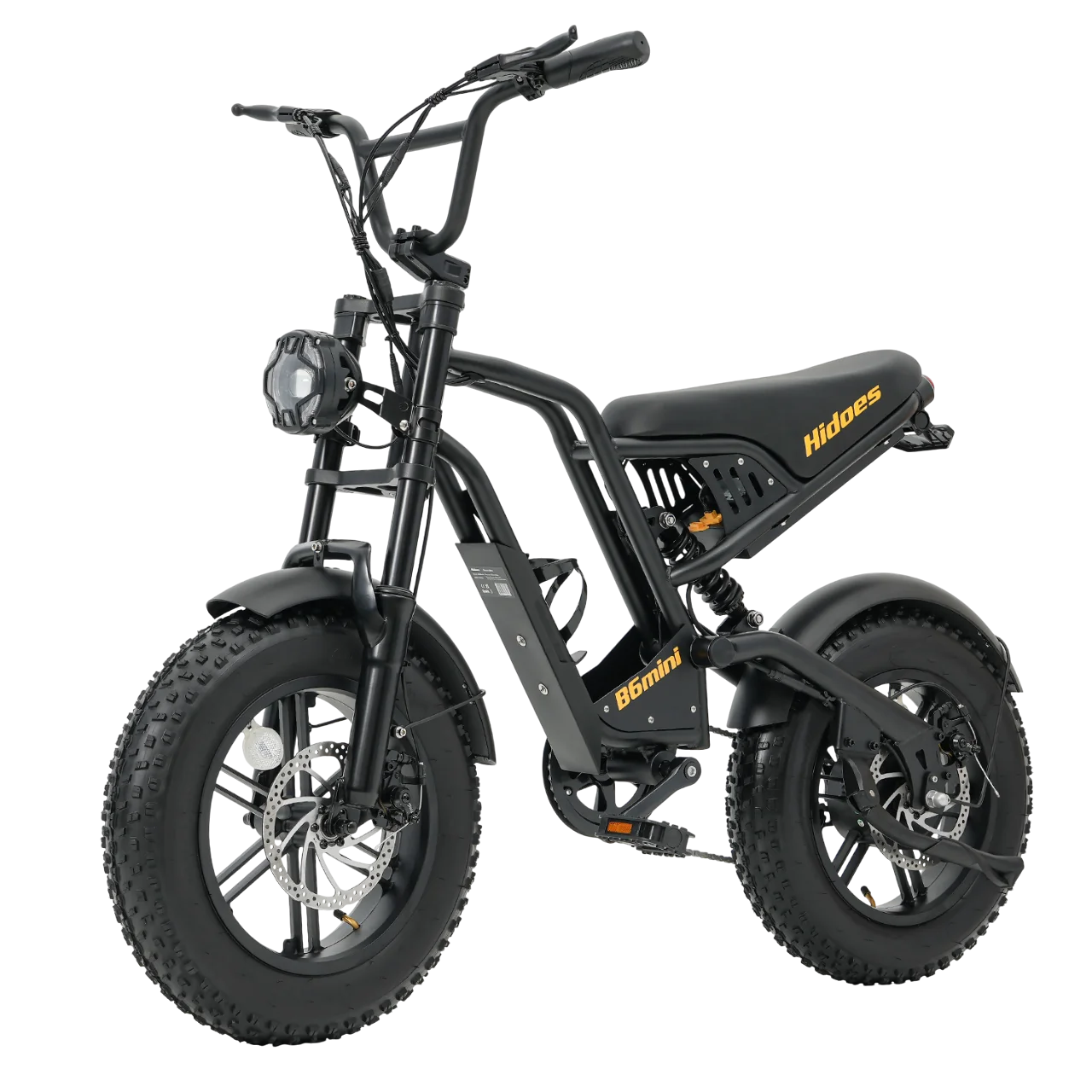 AliExpress Hidoes Electric Bicycle 500W Motor 48V10.4AH Battery Electric Bike 16-inch off-road Fat Tire Mountain Double disc brake E-bike