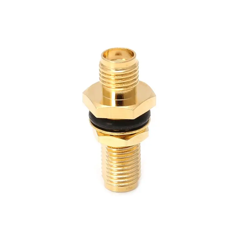 Conector SMA RF, adaptador convertidor Coaxial recto, montaje en Panel O-Ri