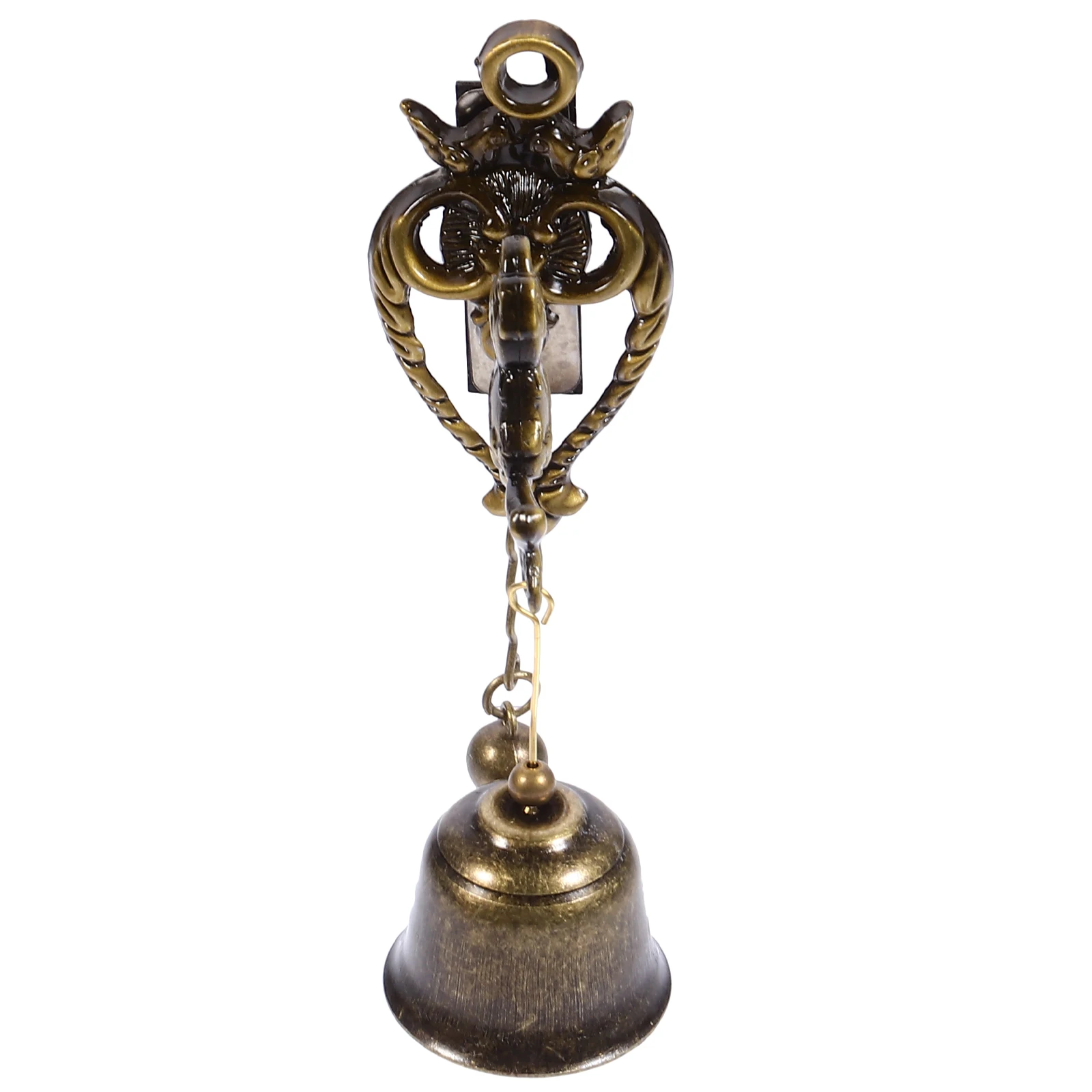 

Retro Doorbell Gourd Chime Decor Vintage Home Adornment Hanging Pendant Zinc Alloy Wall Decoration Retro Style Classic