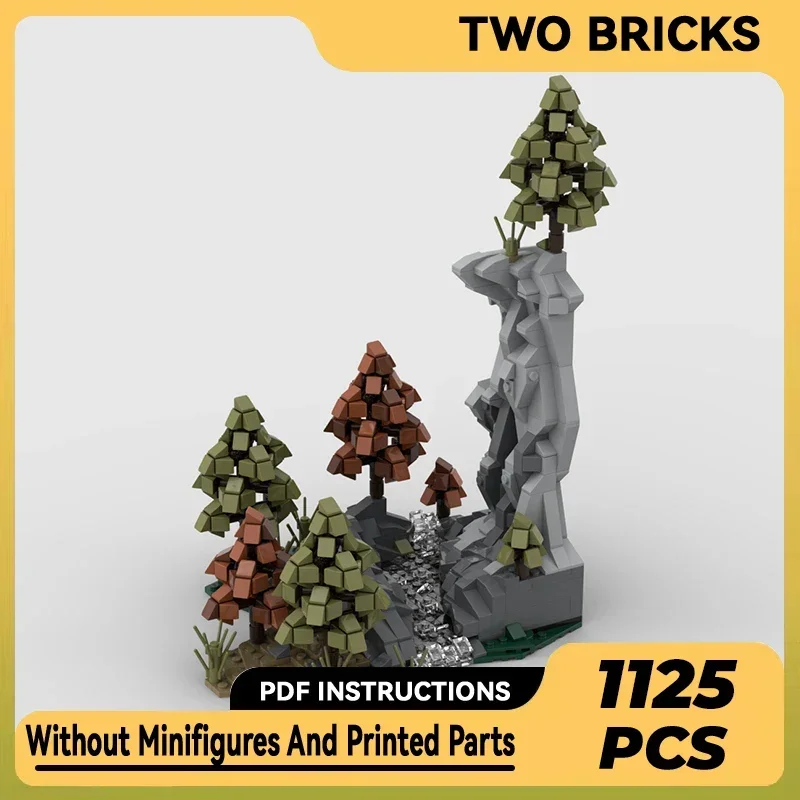 Rings Movie Model Moc Building Bricks River Rock Landscape Technology Modular Blocks Gifts Christmas Toys DIY Sets Assembly