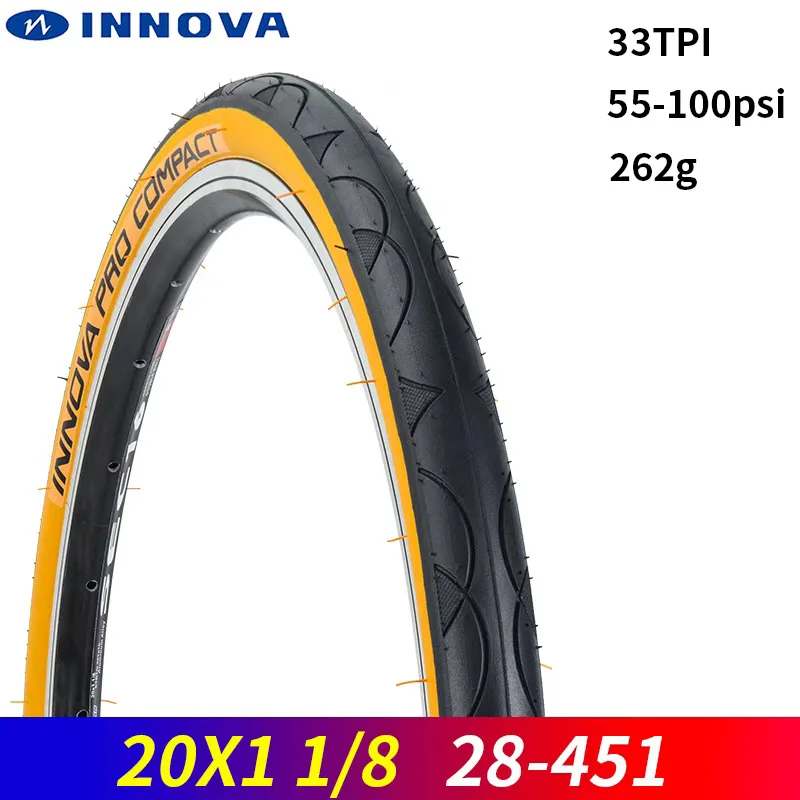 INNOVA 20x1 3/8 20x1 1/8 自転車タイヤ 20インチ 37-451 小径車用