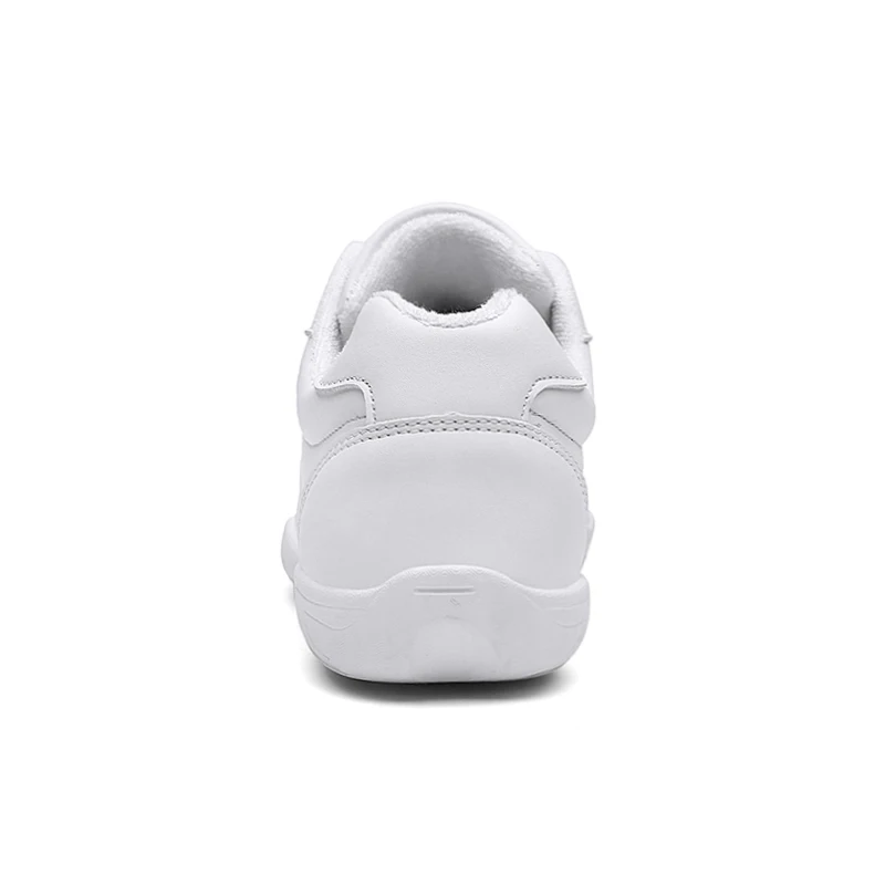 BAXINIER Girls White Cheer Sneakers Lightweight Breathable Training Dance Tennis Cheerleading Adults Comfort Performance