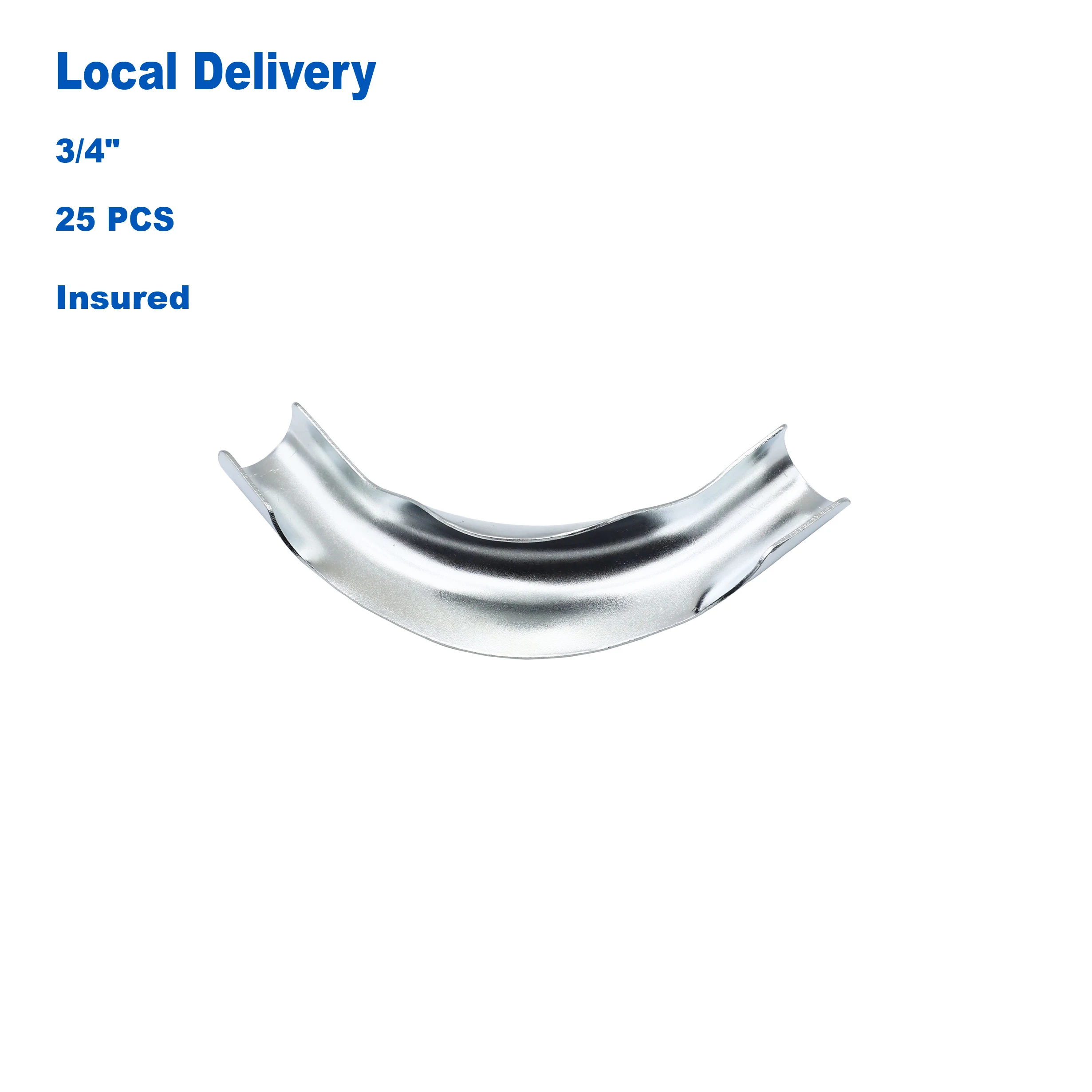 

KING SMART 3/4" Опора изгиба трубки PEX; Утюг; 25 шт./корпус; 81354