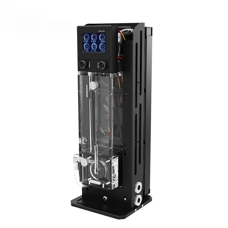 Water-cooled module personal silent version partition automatic speed regulation