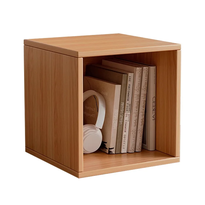 Small desktop cabinets, storage cabinets, freely modular grid cabinets, desk-mounted bookshelves with doors, low cabinet