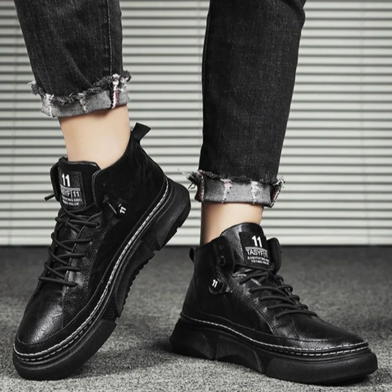 New In Sneakers Male Casual Board Shoe Men's Vulcanize Shoes Autumn Footwear Offer Shipping Free Cheap Clearance Retro Deals