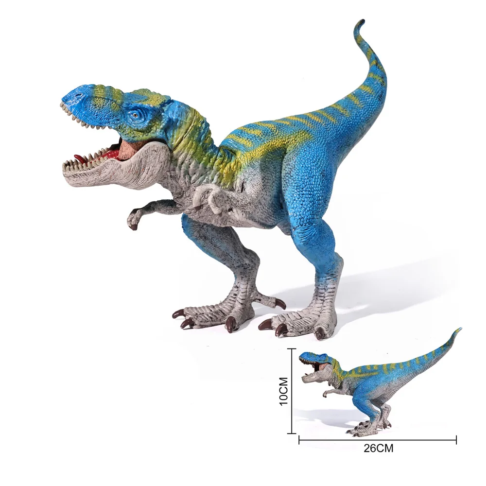 

Реалистичная полнотелая большая модель динозавра Тираннозавр Рекс, фигурка Юрского периода, статичная коллекционная игрушка для детей HG57