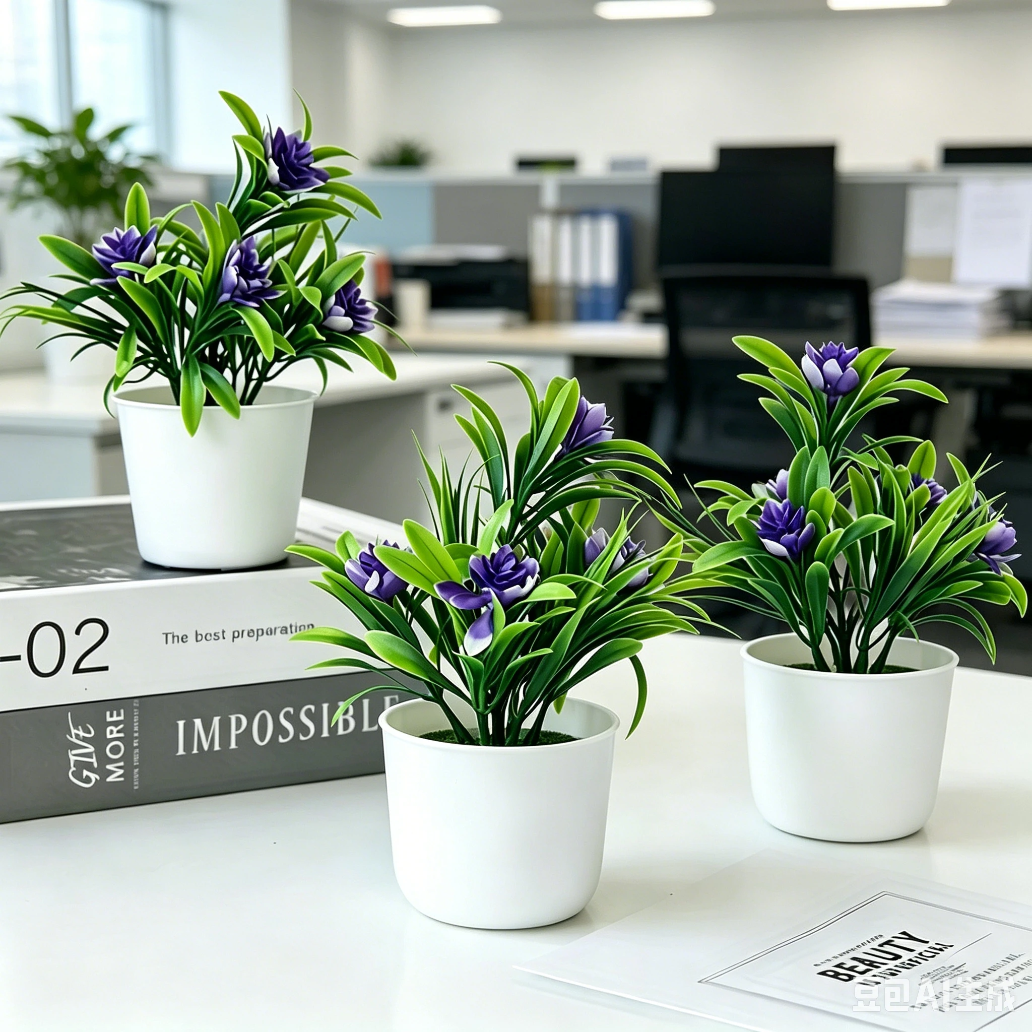 Artificial Flowers Bonsai Vase Home Room Table Centerpiece Decora Mini Potted Festival Wedding Flowerpots Windowsill Plants Gift