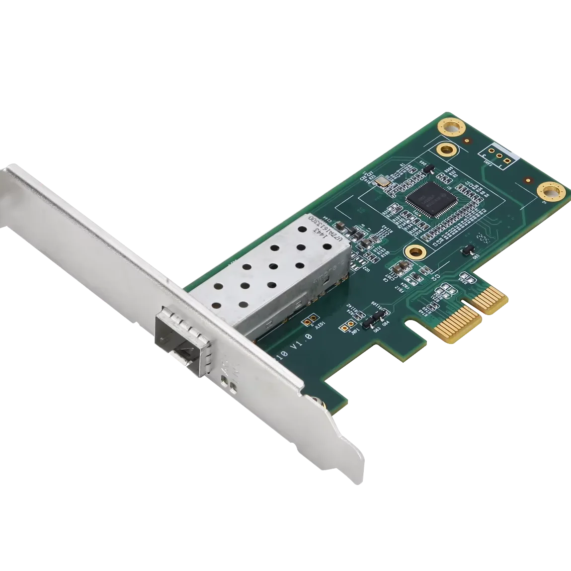 

Оптоволокно PCIe 1G Lan Card SFP, однопортовый гигабитный PICe1x 10/100/1000 Мбит/с с Intel-I210 PCI-E NIC PXE для сервера
