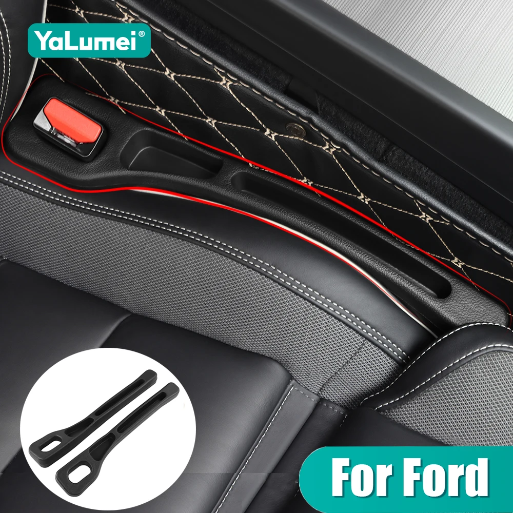 For Ford Mustang Explorer Kuga Escape Edge Ecosport Mondeo Focus Fusion Fiesta Territory Transit Car Seat Gap Filler Accessories