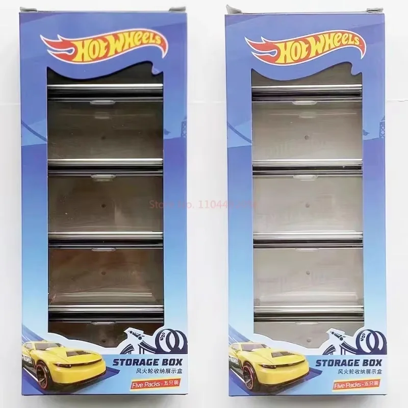 ในสต็อก Hotwheels กล่องเก็บ Combo Non-Retained รุ่นของเล่นรถ Organizer ตกแต่งห้องวันหยุดเด็กของขวัญสต็อกขายร้อน