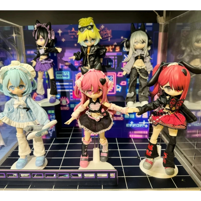 

Genuine 10000 Escapes Plans Serie Blind Box Bjd Run Towards Free Crazy Pretty Movable Joint Desk Decor Collection Birthday Gifts