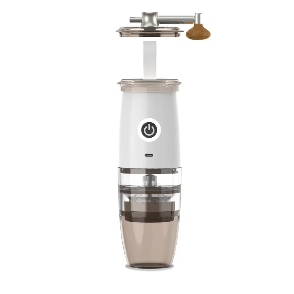 For  Portable Electric Manual 2-in-1 Coffee Grinder Professional Ceramic Grinding Core rechargeable 5 gears Adjustable coffee