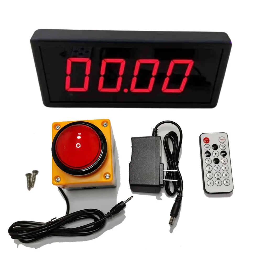 

Competition Timer LED Digital Display, Plug in Model,Training Speech, Dedicated Timing, Stopwatch Counter