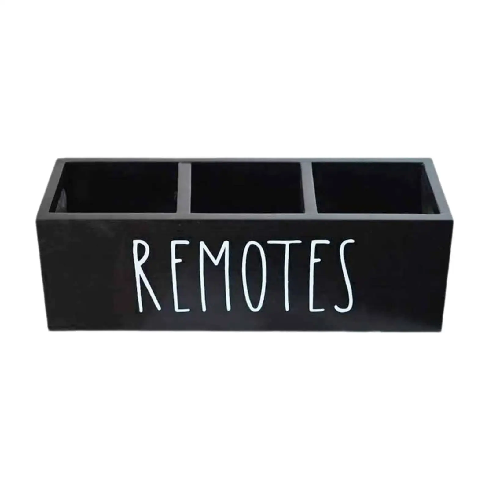 Remote Control Holder for Table Multiuse Wood for Bedroom Tabletop Office