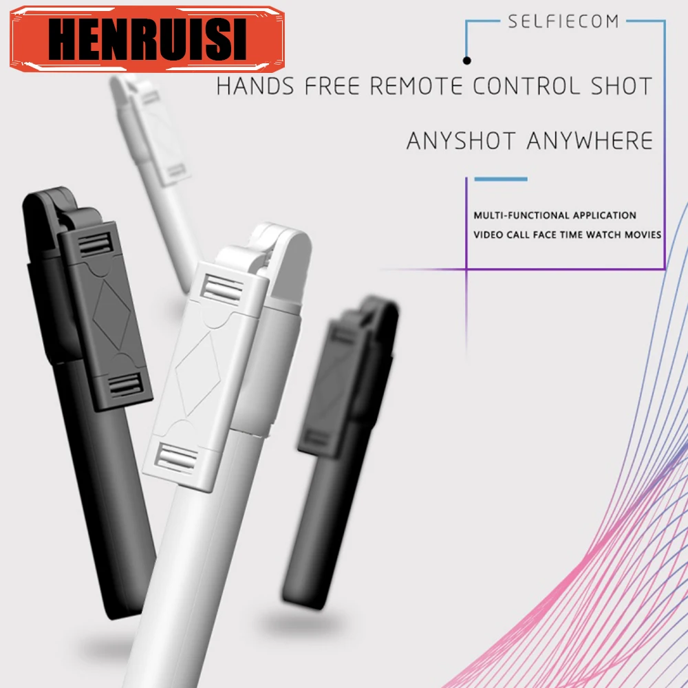 

New Bluetooth Selfie Stick Selfie Artifact Live Broadcast Bracket Bluetooth Remote Control Telescopic All-in-one Tripod