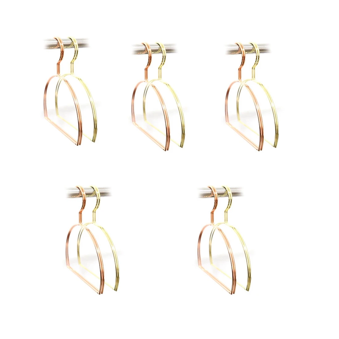 10Pcs/Lot Multifunctional Scarf Belt Round Clothes Hangers Iron Round Hangers Creative Scarf Hangers Metal Round Hanger