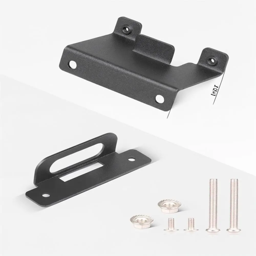 Professional Trailer Harness Mounting Bracket For 4 Pin Flat Connector Towing Electrical Socket Secure Holder Base