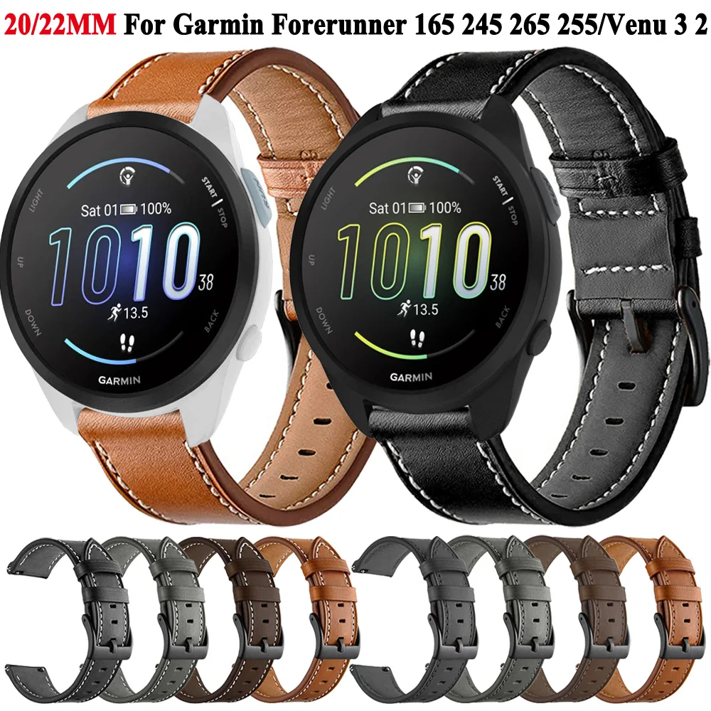 Bracelete para relógio, Pulseira, Pulseira para Garmin Forerunner, Venu 2, 3, Vivoactive 5, 4, 3, 165, 245, 645, 55, 255, 265, 20mm, 22mm