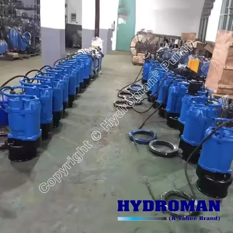 Bomba de drenagem submersível Bomba de desidratação de esgoto