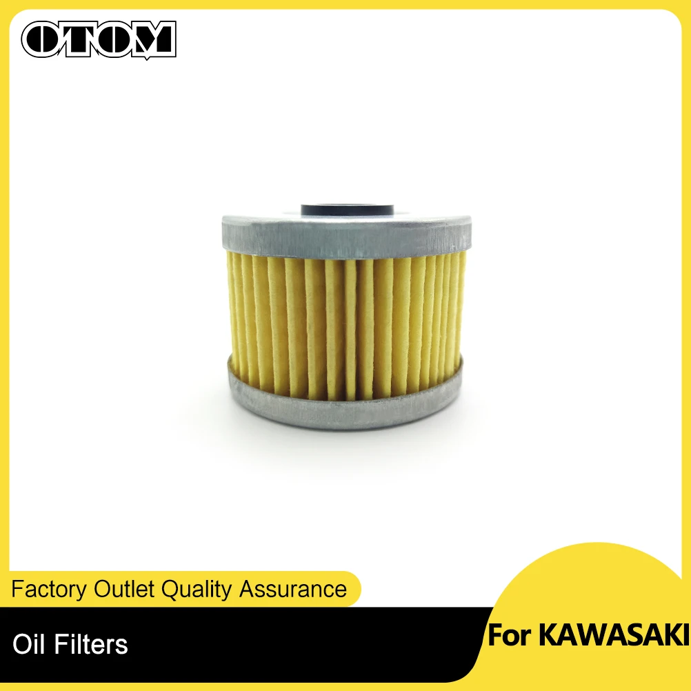 

OTOM Motorcycle Accessories Oil Filter For KAWASAKI KLX250 KLX300 LONCIN CR6 YF300 VOGE300R Off-Road Motor Dirt Pit Bike Cleaner