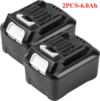 10.8V 12V 6A Rechargeable Replace Li-Ion Battery for Makita CXT 6.0Ah Slide Style BL1040 BL1040B BL1015 BL1020B BL1020 BL1016
