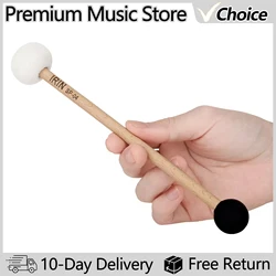 IRIN Percussion Instrument Accessories Drumstick Dual-Purpose Singing Bowl Mallet Felt+Rubber Drumstick Double Head Drum Hammer