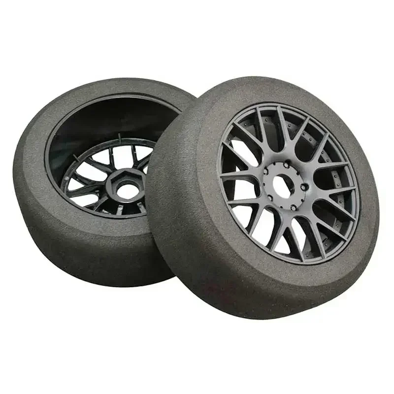 HSP HPIレーシングカー用rcフォームタイヤセット,ホイールリム,17mm,六角1/8, 118mm