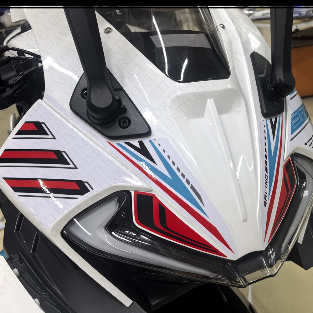 Motorcycle For 675SR-R 675SRR 675 SR R 675SR Tank Pad Knee Fender Front Protection Pvc Stickers Decals Accessories 2025 2026