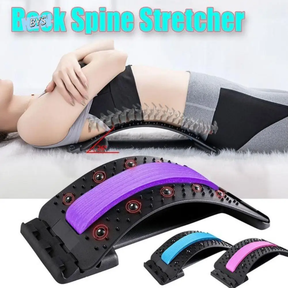 

Multi-Level Adjustable Lumbar Back Soothing Device Nerve Compression Relief Cervical Spine Support Back Corrector