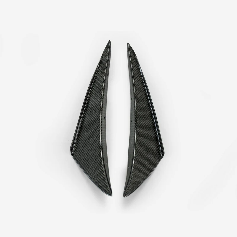 

Для автозапчастей Evolution 6, передний бампер из углеродного волокна, комплект кузова Canard, отделка