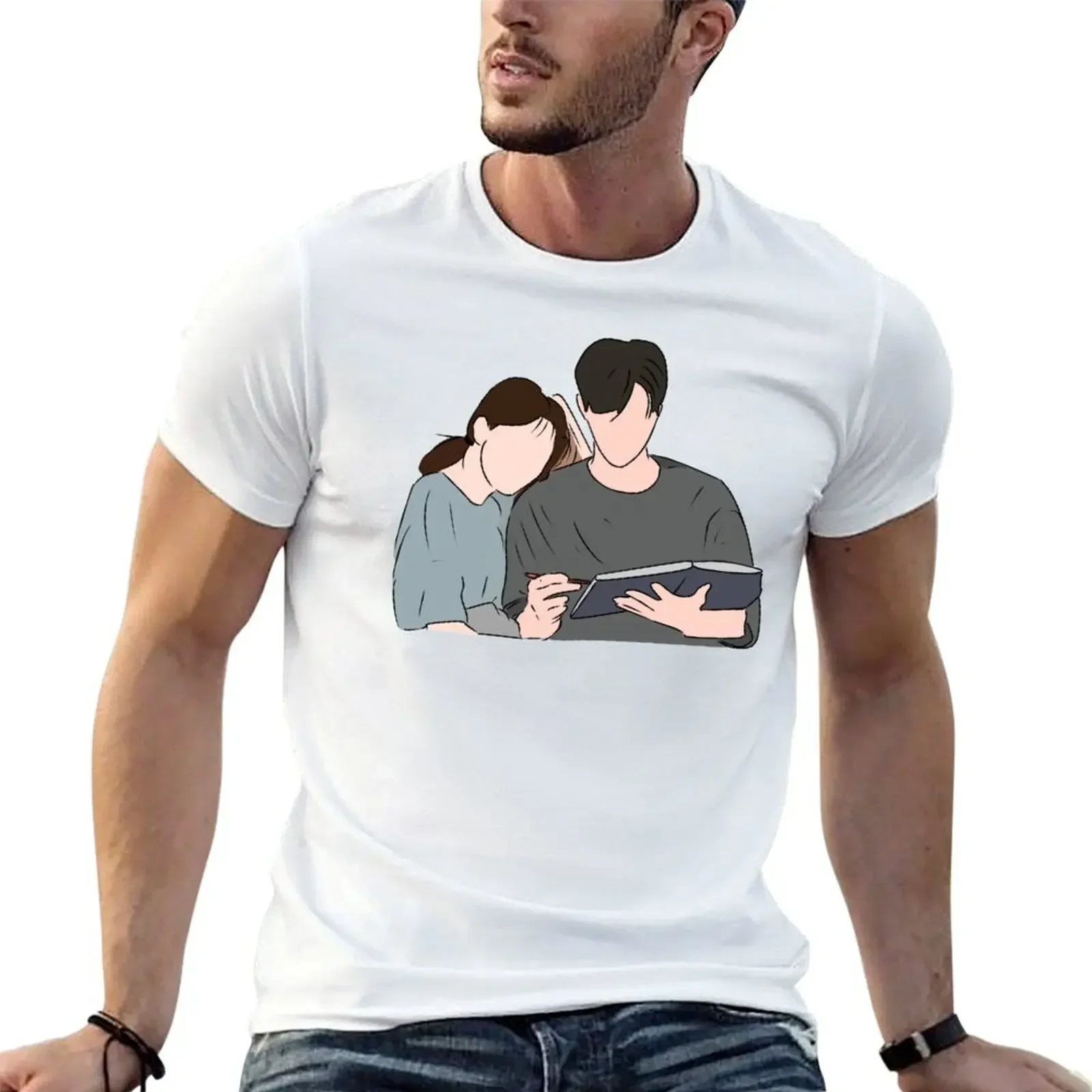 nevertheless kdrama T-Shirt custom t shirt kawaii clothes summer tops fitted t shirts for men