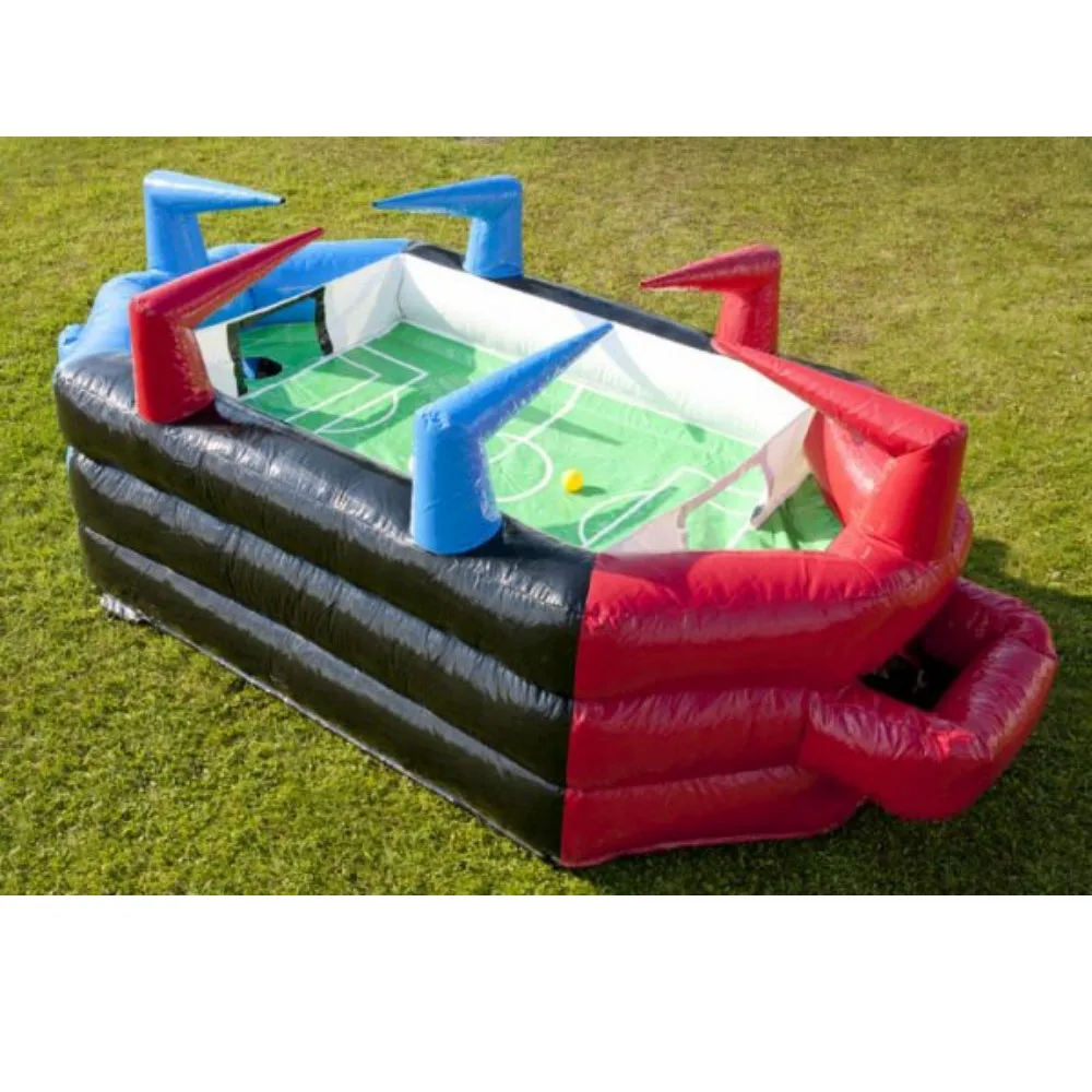 

Commercial Inflatable Air Football & Air Hockey Table Game- Giant Interactive Sport Challenge for Schools & Festivals
