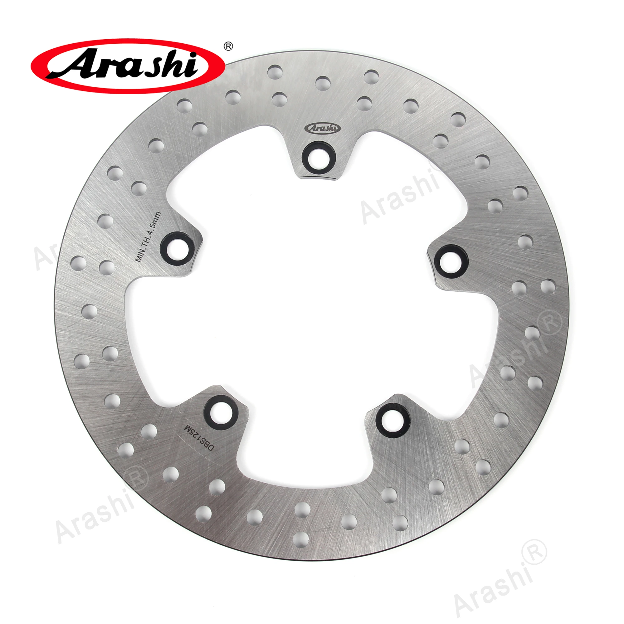 250mm Round Edge Rotor For Szuki GSXS 1000 2015-2024 2018 2019 Arashi Rear Disc Brake Disk Fit GSXS 950 ABS 2021 2022 2023 2024