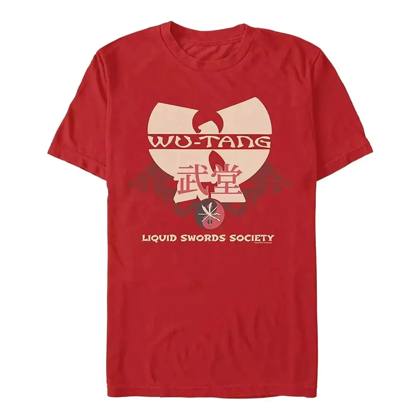2026Wu-Tang Clan 90s Hip Hop Rap Graphic Tee Unisex Oversized Cotton T Shirt Wuxia Liquid Swords Print Streetwear Y2k Summer Top