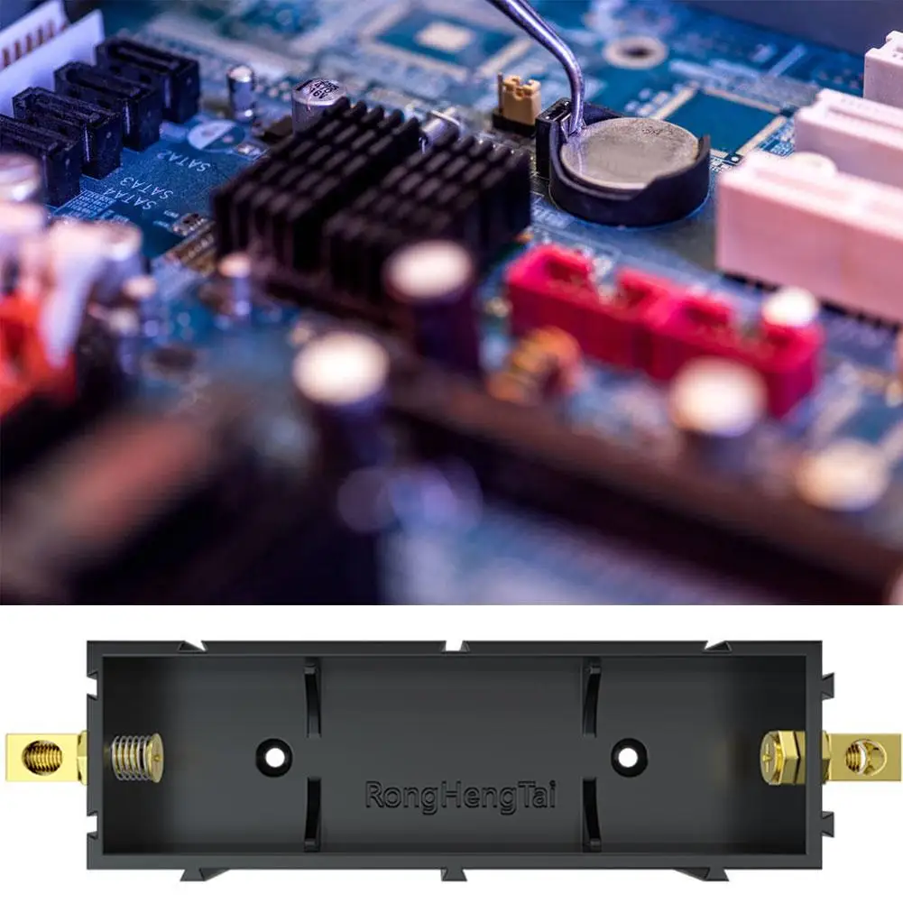 20700/21700/18650 Battery Storage Box DIY Battery Holder Solder-free Battery Slot Welding-free Copper Column Battery Slots
