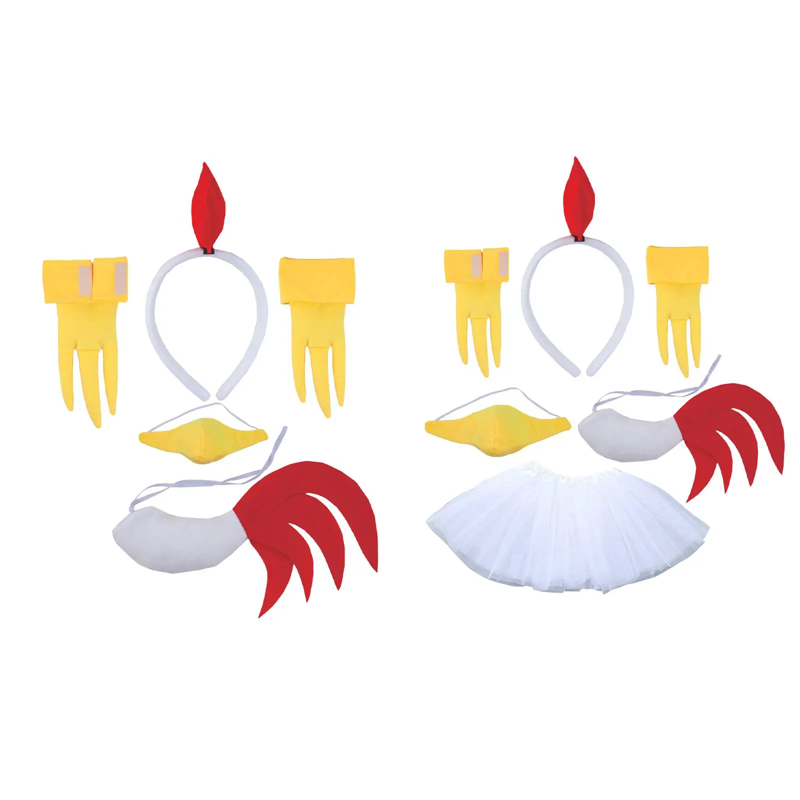 مجموعة عصابة رأس لزي الدجاج لعيد الفصح لعطلة عيد الميلاد #2