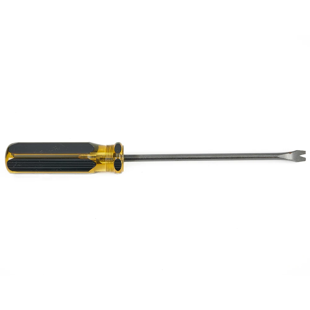 Imagem -04 - Grampo Levantador Ferramenta para Levantamento Tacks Nail Pin Remover Handle Estofos Extrator Pry Bar Ferramentas Manuais para Studs Pins Nails Staples Ferramenta