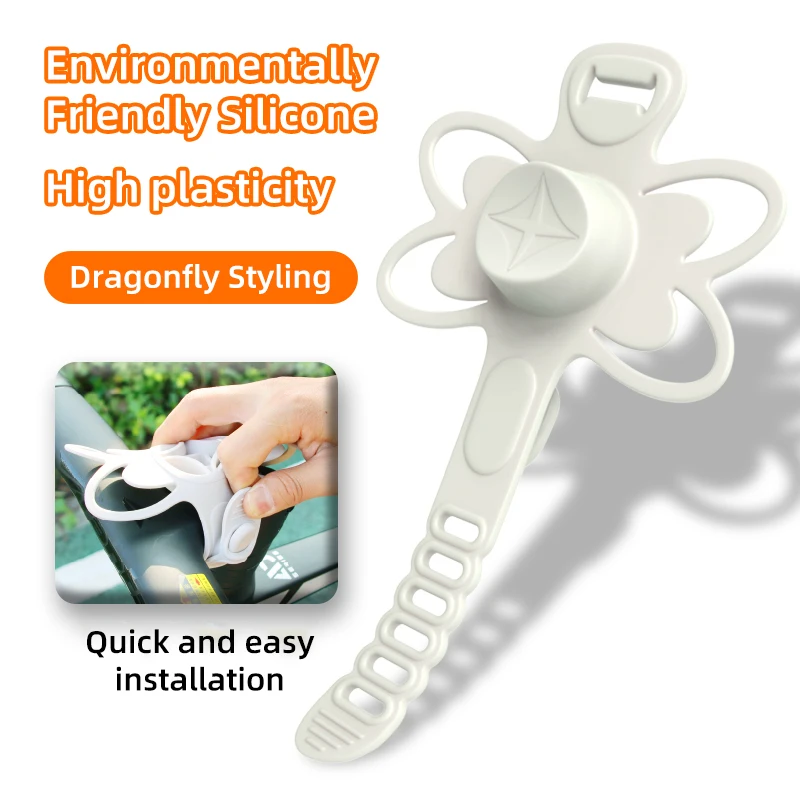 

Bicycle Non-Slip Silicone Bicycle Cell Phone Holder High Elasticity Cycling Strap Adjustable Mount for Mobile Phones Brackets