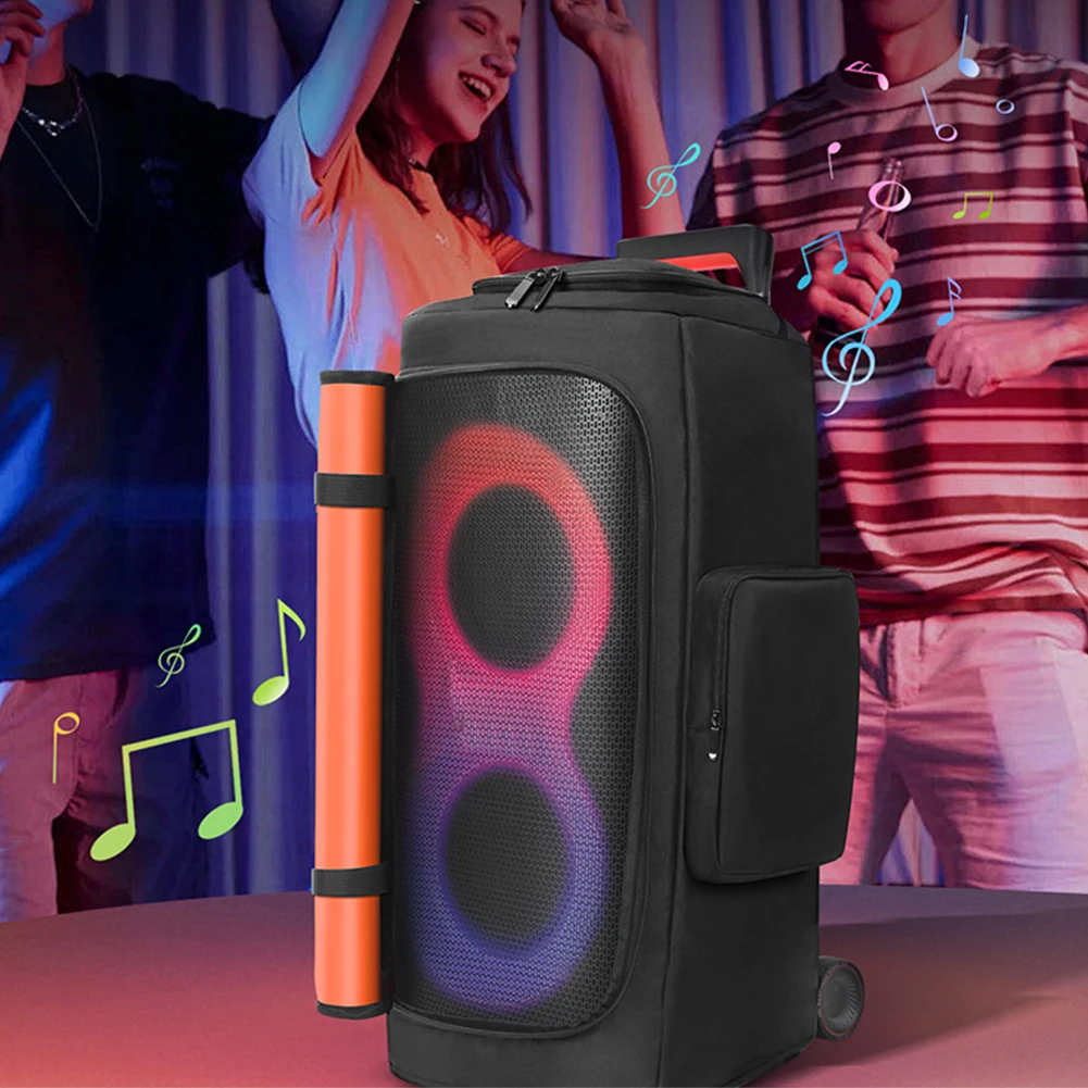 Portable Speaker Dust Case Wear Resist Padded Speaker Protective Cover Double-Sided Speaker Storage Bag for JBL PARTYBOX 310/320