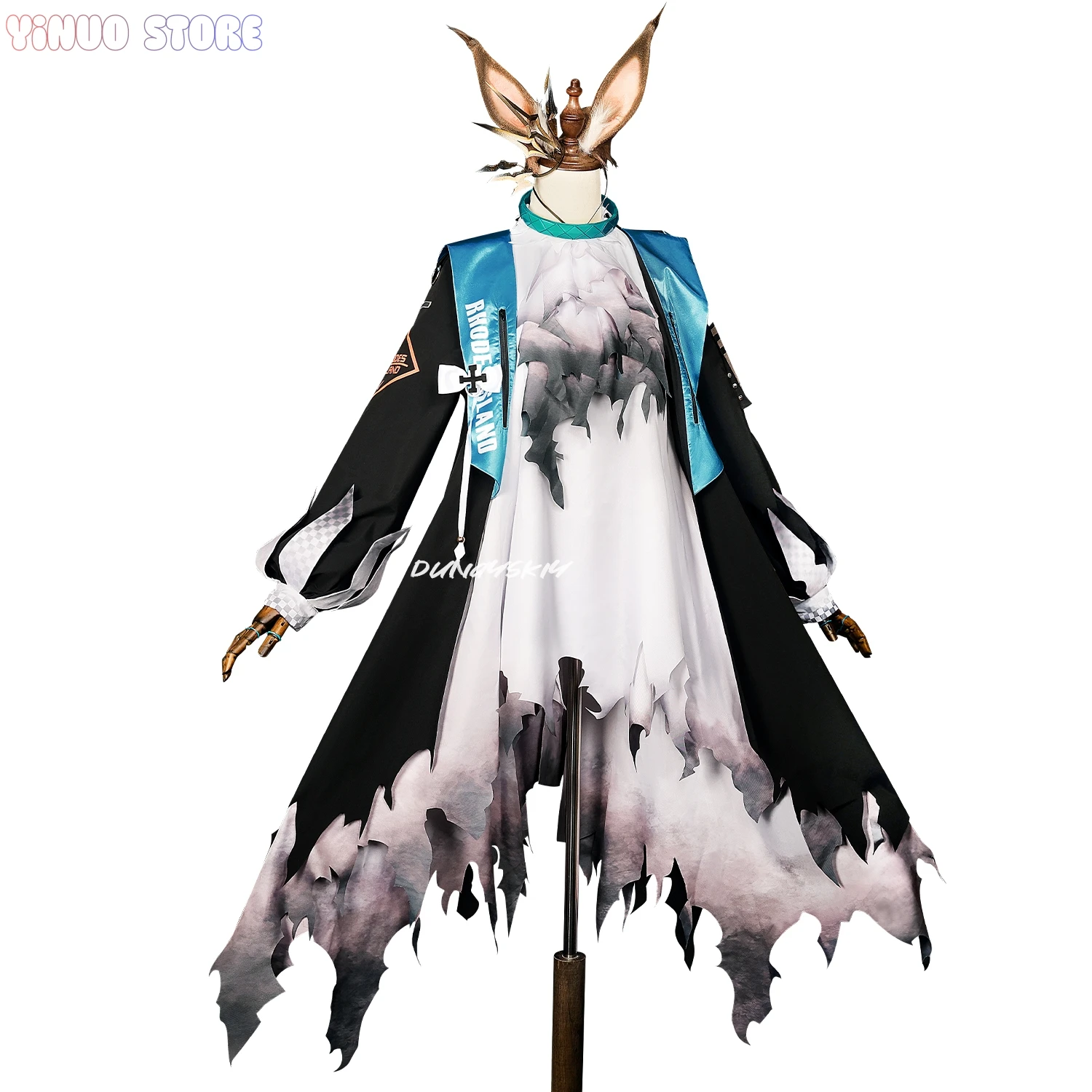 Amiya تأثيري لعبة الفرسان زي الذكرى ترقية تغيير الحلو فستان موحد أنيق هالوين لعب الأدوار الملابس