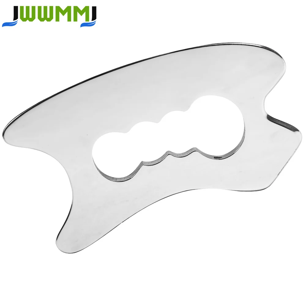 Guasha Massage Tool, Grade Stainless Steel Scraping Tool for Soft Tissue Scraping,Upgrade Massage Tool, Physical Therapy Stuff