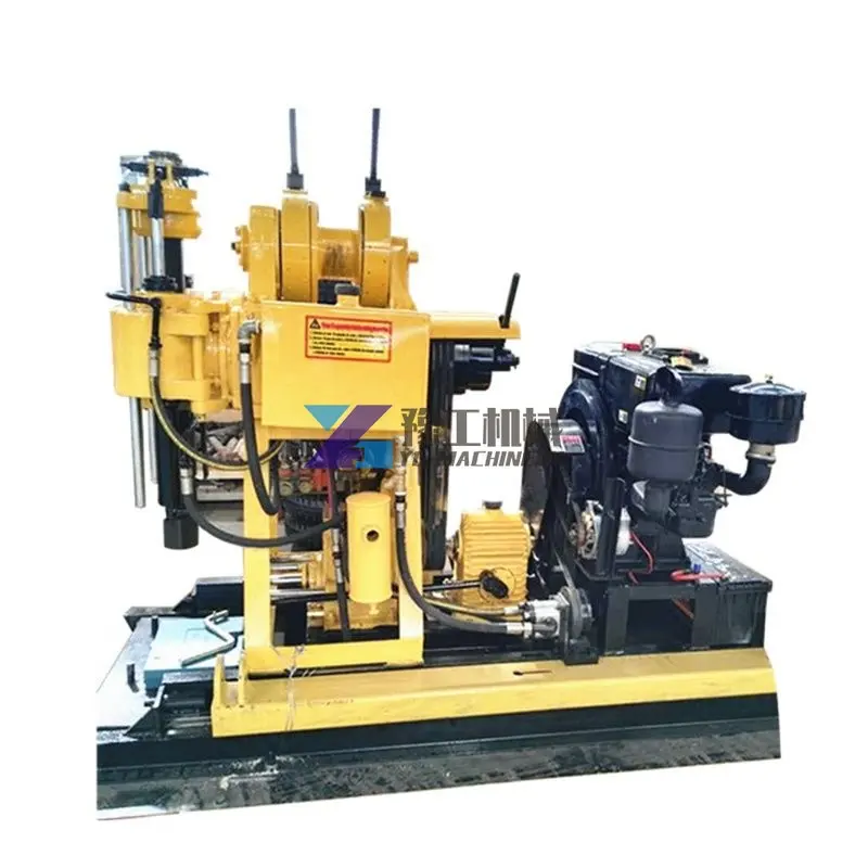 130 Meter Vertical Spindle Type Mining Core Drilling Machine for Soil Investigation