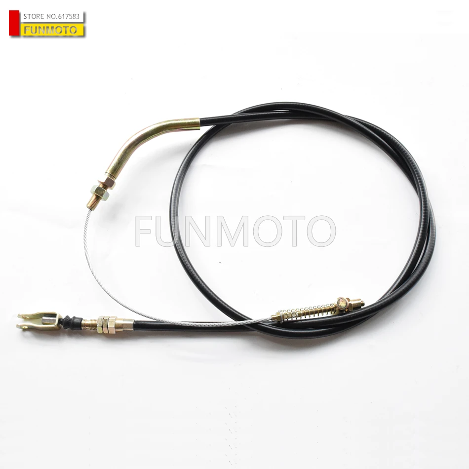 1pcs Clutch Cable Suit For kinroad 650 buggy code is  KM006260000