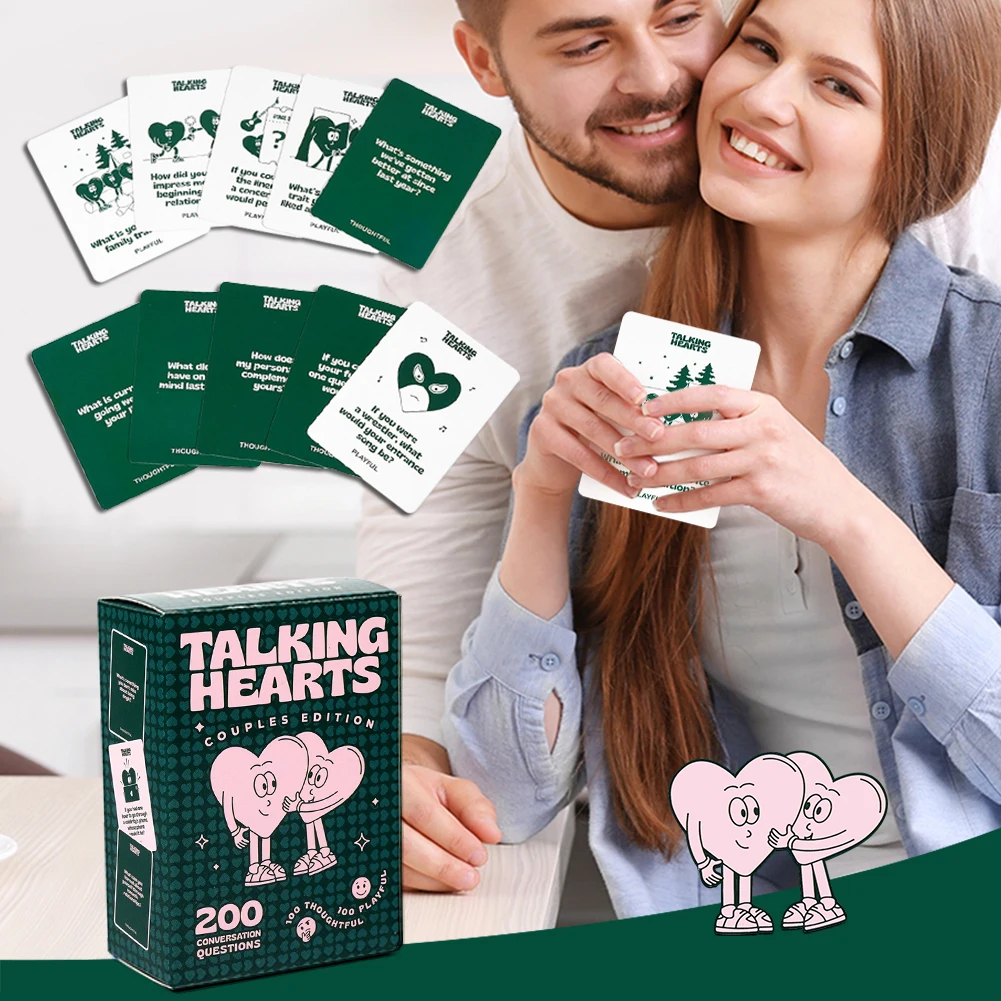 Couple Card Game Couple Fun Interactive Card Games Board Game for Date Nights & Travel Adventures Valentines Gift for Couples