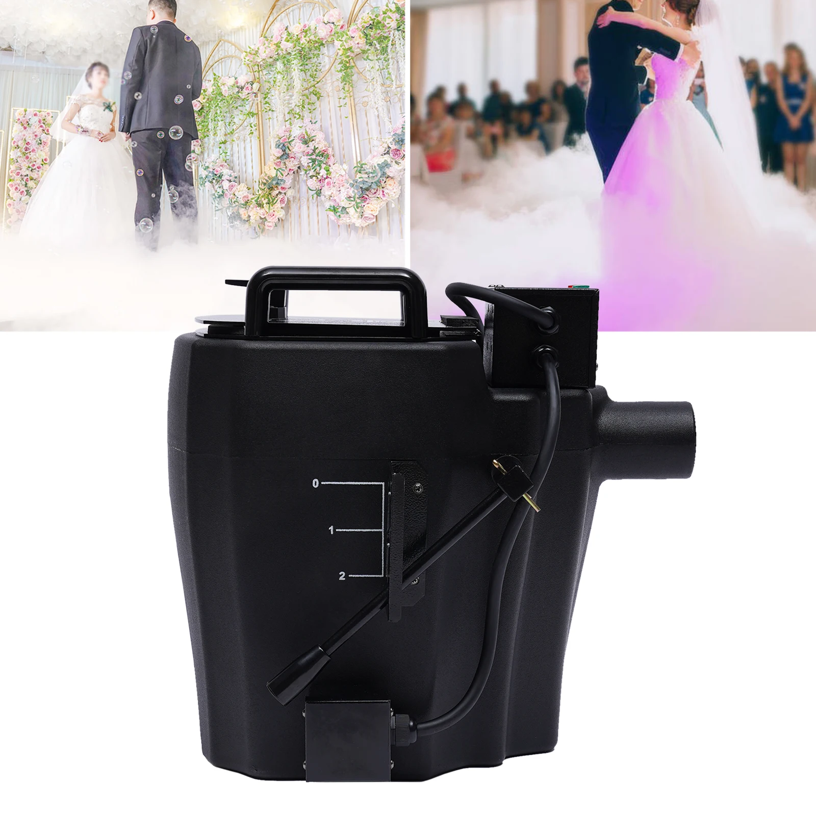 3500W low lying fog machine Water smoke machine effect equipment performance wedding party stage Dry Ice Effect Smoke Machine