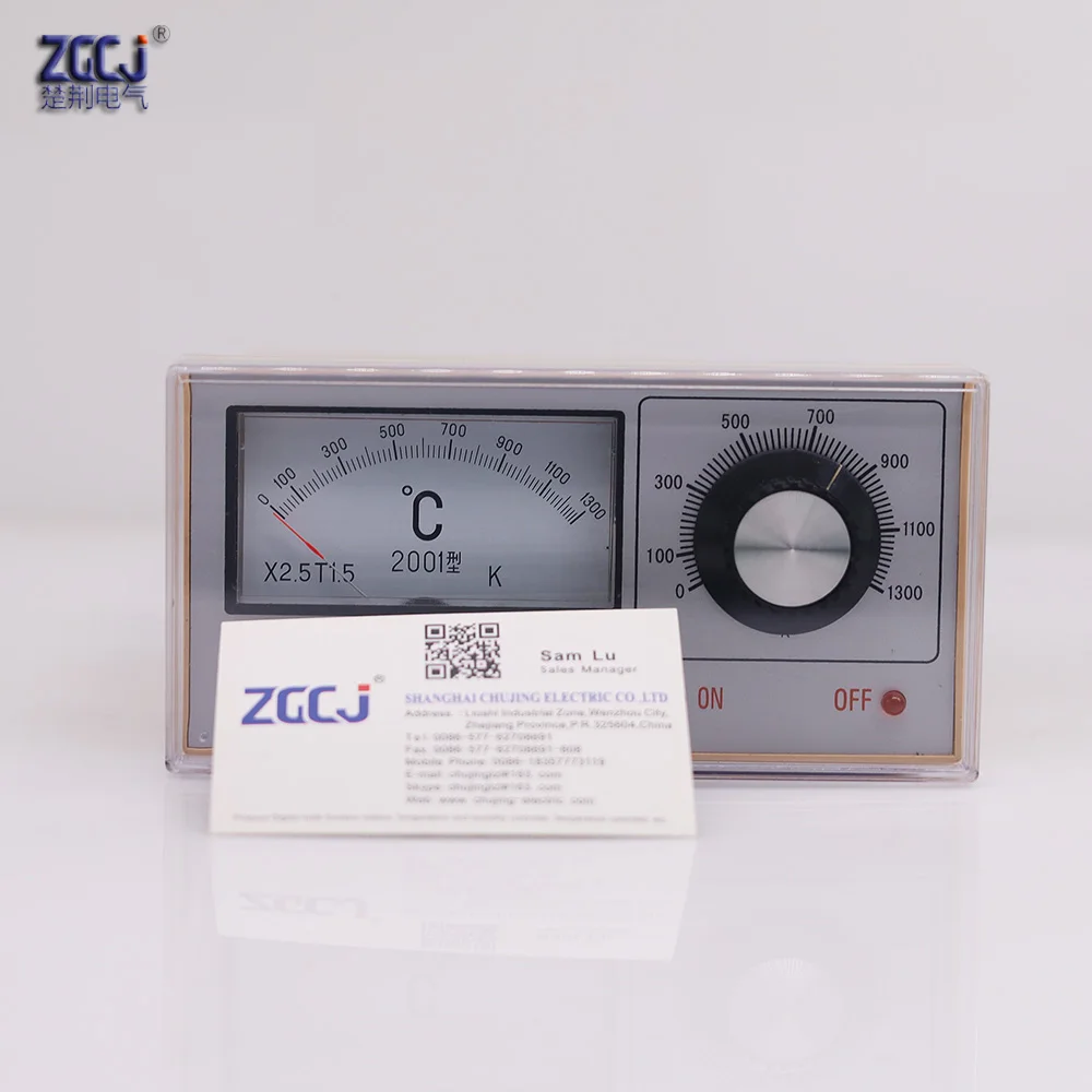K 0-1300องศาTDW-2001ควบคุมอุณหภูมิประเภทK TDWเทอร์โมกับลูกบิด