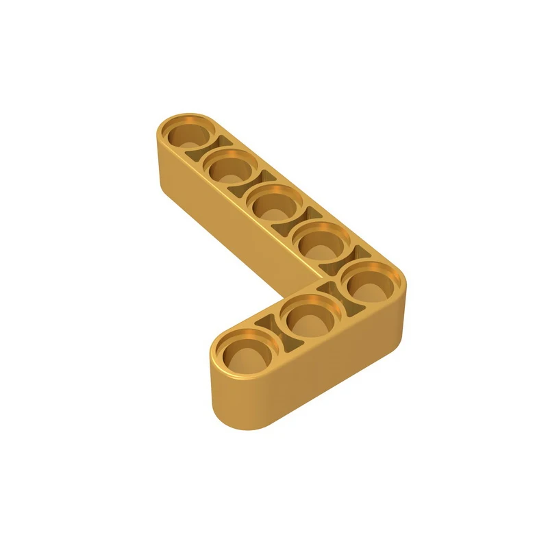 MOC PARTS GDS-675 Technical, Liftarm, Modified Bent Thick L-Shape 3 x 5   compatible with lego 32526  pieces of children\'s toys